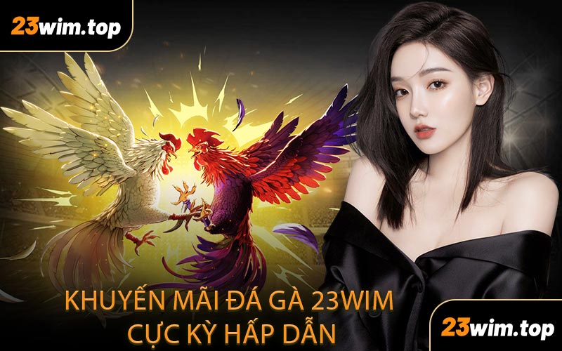 Khuyến mãi đá gà 23WIM cực kỳ hấp dẫn